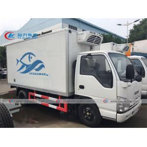 China ISUZU 4T Freezer Box Truck With Thermo King Refrigerator supplier