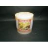 100% paraffin wax large scented pillar candle with printing wraping label