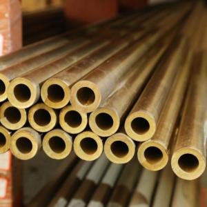 China ASTM Straight Copper Round Pipe C10800 C10100 C12200 Hollow Thermal Conductivity supplier