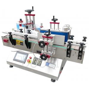 Food Beverage Shops Semi Automatic Round Bottle Labeling Machine for Chemical Industry