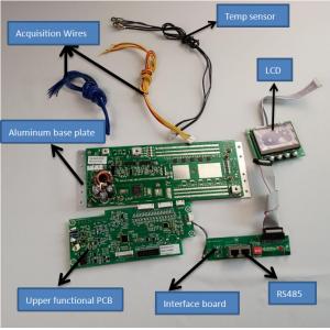 15S 16S 100A BMS 48V Smart BMS Aluminum Plate For Lithium Battery 5kwh With LCD Display With RS485 For Telecom