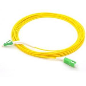 9/125um Fiber Optic Patch Cord , 1M Lc Lc Single Mode Fiber Cable