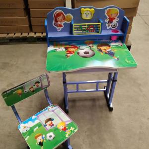Library Childrens Drawing Table And Chair Kids Activity Residential Bedroom