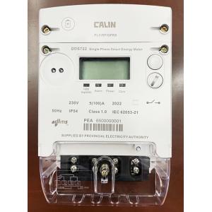 Smart DLMS Protocol Single Phase Electric Meter Plug In Modem