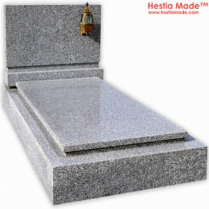 European Style Grey Granite Tombstone Whosaler Exporter