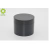 China 150g Thick Wall Body Butter Jars Round Black PP Plastic Body Polish Containers wholesale