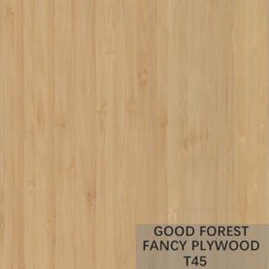 Wardrobes Fancy Plywood Board Customized Natural Bamboo Veneer Plywood