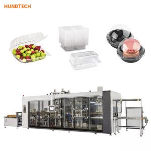 China 120KW Automatic Thermoforming Machine Disposable PP PS Soup Food Container Events Boxes supplier