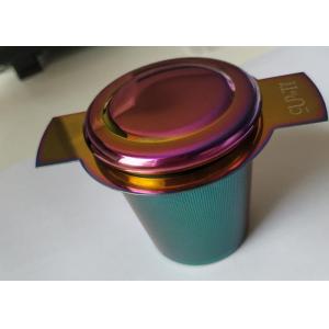 China Loose Leaf 4.5cm FDA Stainless Steel Mesh Tea Infuser supplier