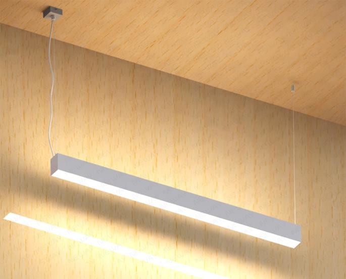 Linear Led Lighting Fixture, Suspended Linear Fluorescent Light Fixtures