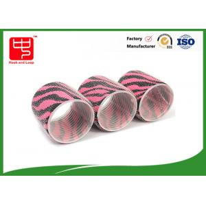 Beautiful pattern  hair roller with aluminum core ,  rollers for long hair