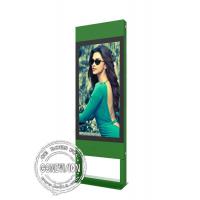 China High Brightness Exterior Digital Signage Outdoor Displays Super Slim Water Proof on sale