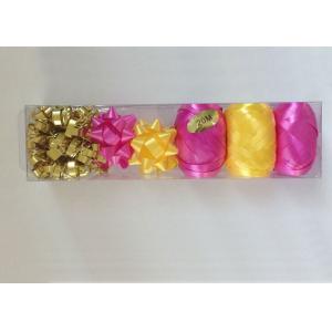 Solid PP and PET gift wrapping ribbon bows and Ribbon egg for Gift Packing