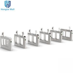 35-40 Persons/Min Swing Gate Face Recognition Turnstile 100-240V With Card Reader