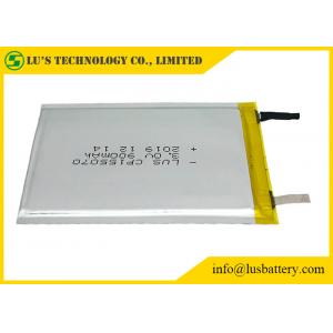 3v 900mah LiMnO2 Thin Cell CP155070-4S Disposable For PCB Board