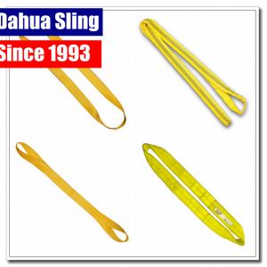 China multi Layer Endless Lifting Slings nylon rigging straps Low elongation wholesale
