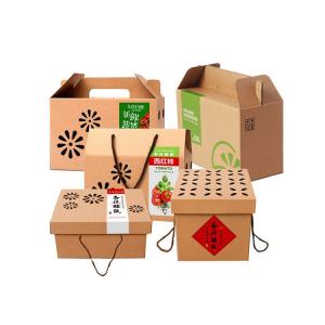 Custom Fruit Packing Box Folding Ardboard Gift Packaging Boxes