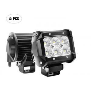 China Double Row Vehicle LED Light Bar , 18W Off Road Fog Driving Lights supplier