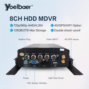 720P HDD Mobile DVR 3g Gps H.264 4CH Car Mobile DVR FHD DVR Video Recorder