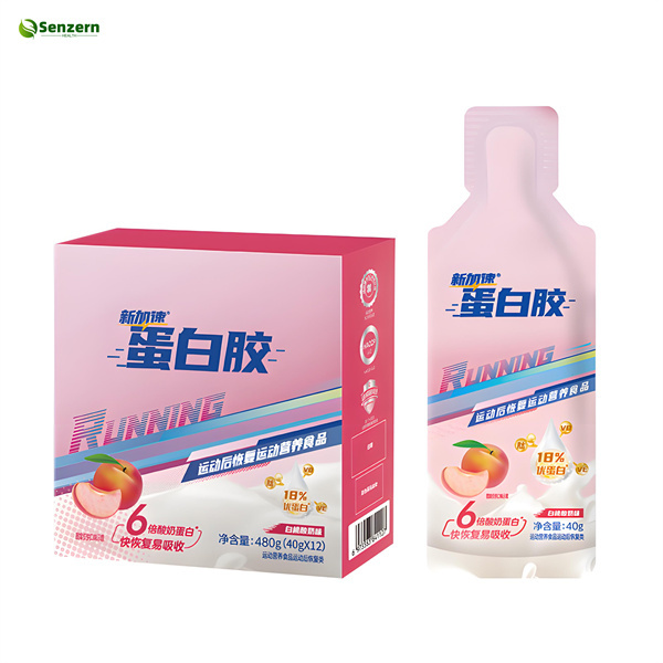 OEM Jelly Energy Gel With Protein Energy Supplements Quick Recovery Custom