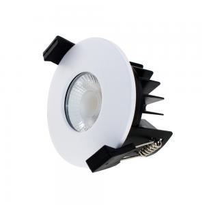 China BS 476 30 3000K Commerical Outdoor Dimmable Fire Rated LED Downlights supplier