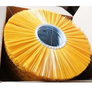 Flat/Convoluted Snow Sweeper Ring Brushes Plate Poly Wafer Broom Road Street Sweeper Brush