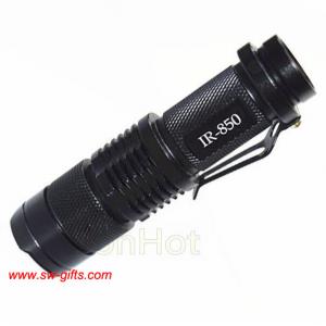 China 5W Flashlight Infrared Radiation IR LED Lamp Waterproof Led Flashlight AA Lamp Light supplier