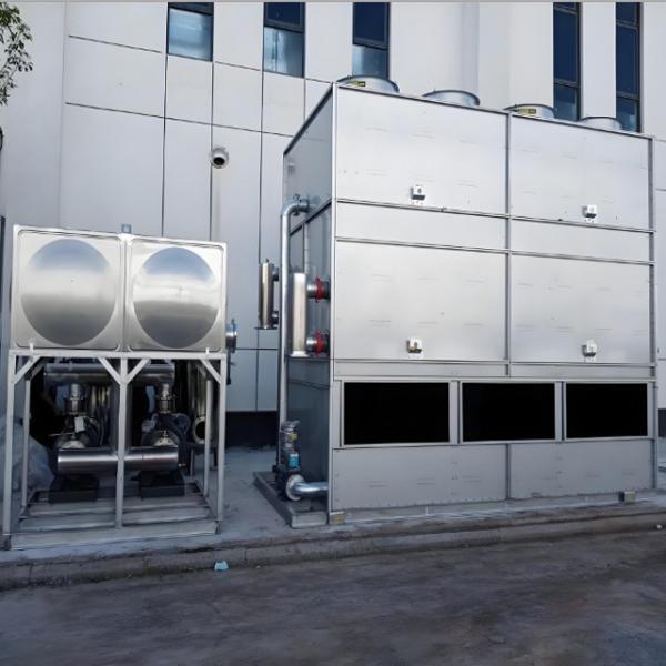 150T Industrial Refrigeration Cooling Tower with Closed-loop Water-saving Technology and Aluminum Zinc Plated Sheet