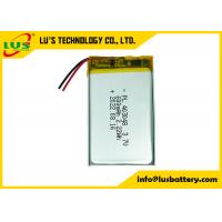 China LP403048 3.7v 600mah Rechargeable Lithium Battery Flexible Li Polymer on sale