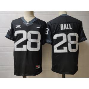 China Mens Iowa State Cyclones #28 Breece Hall Nike 2020 Black NCAA College Football Jersey supplier