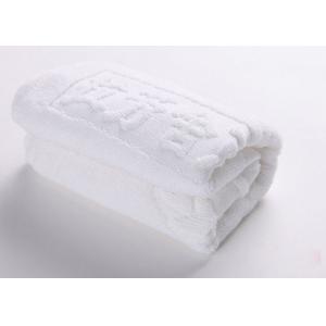 China Comfortable Hotel Towel Set For Motels / Spas 100% Cotton Fabric Material supplier