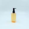 Coated Shampoo Square Plastic Lotion Bottles 150ml With PP Pump