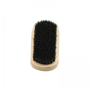 China Customized Solid Wooden Handle Shoe Brush Multi Purpose Remove Stains supplier