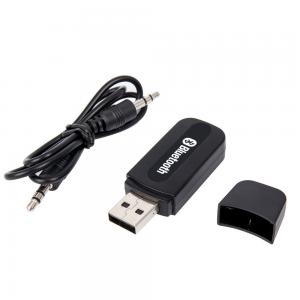 China USB Bluetooth Receiver for Car, Music Streaming Car Kit, Portable Wireless Audio Adapter 3.5mm Aux Cable supplier