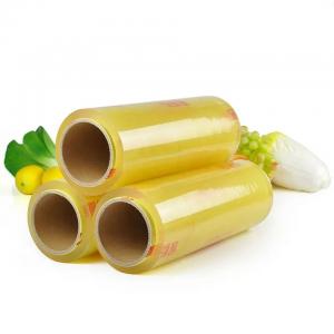 Food Grade Transparent PVC Cling Film Food Wrap Presevative Film For Machine