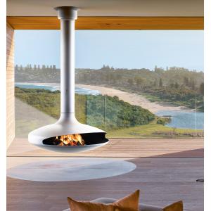 800mm Indoor Wood Burning Stove Decorative Suspension Fireplace wear resisting