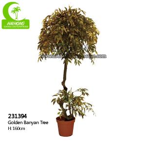 China Natural Look 160cm Artificial Ficus Tree For Garden Decoration wholesale