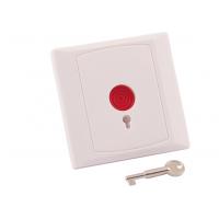 Le bouton ignifuge de coupure de secours de réinitialisation automatique de logement d'ABS alarme le commutateur