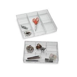 China Cosmetic Acrylic Drawer Organizer With Fashion Shape supplier