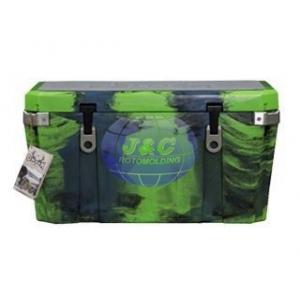 China Camo Color Rotational Molded Cooler , Rotary Plastic Moulding Insulated Boxes supplier