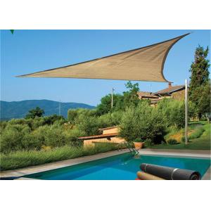 HDPE Triangle Outdoor Sun Shade Sail Canopy For Carport And Pool