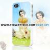 China Snow White Princess Design Hard Case Cover For iPhone 4S iPhone 4 - Blue wholesale