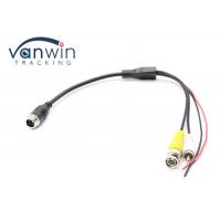 China 4 Pin M12 Aviation Female To RCA BNC Adapter Cable on sale