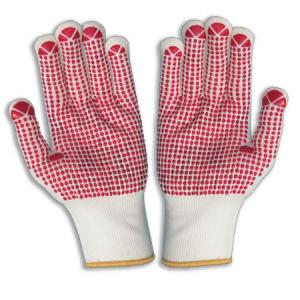 PVC Dotted Cotton Gloves, PVC Dotted Gloves