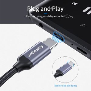 China USB Type C - 3.5mmメスイヤホンデジタルオーディオジャックアダプター（Type-Cデバイス用） wholesale