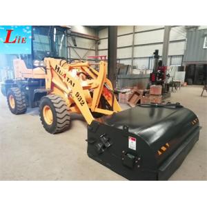 XCMG ZL50GN wheel loader road cleaning sweeper bucket sweeper for skid steer