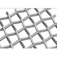 China Ss304 50 micron stainless steel crimped wire mesh square holes on sale