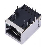 China Double Layer Female 8P8C RJ11 RJ45 Connector With USB on sale