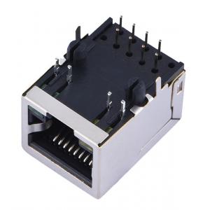 Double Layer Female 8P8C RJ11 RJ45 Connector With USB