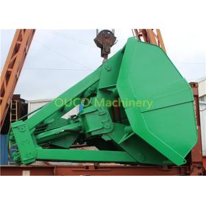 China Two Ropes Clamshell Grab Bucket For Loading / Unloading Scrap Materials supplier